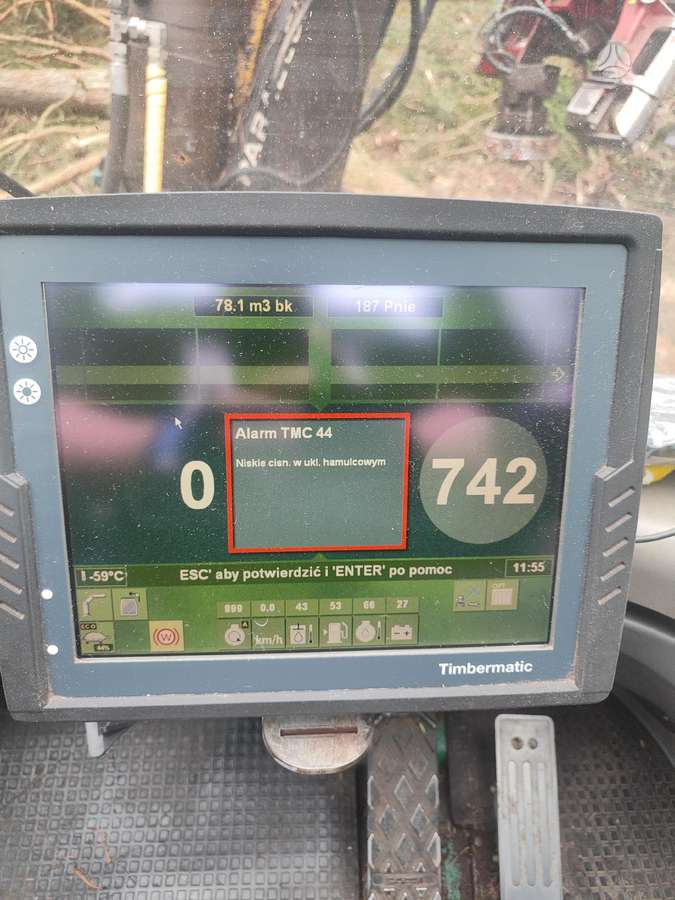 Timberjack 1270D, харвестеры