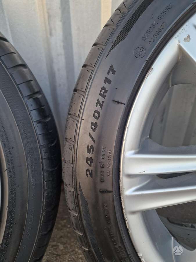 BMW M-tech E90, E91, lengvojo lydinio, R17