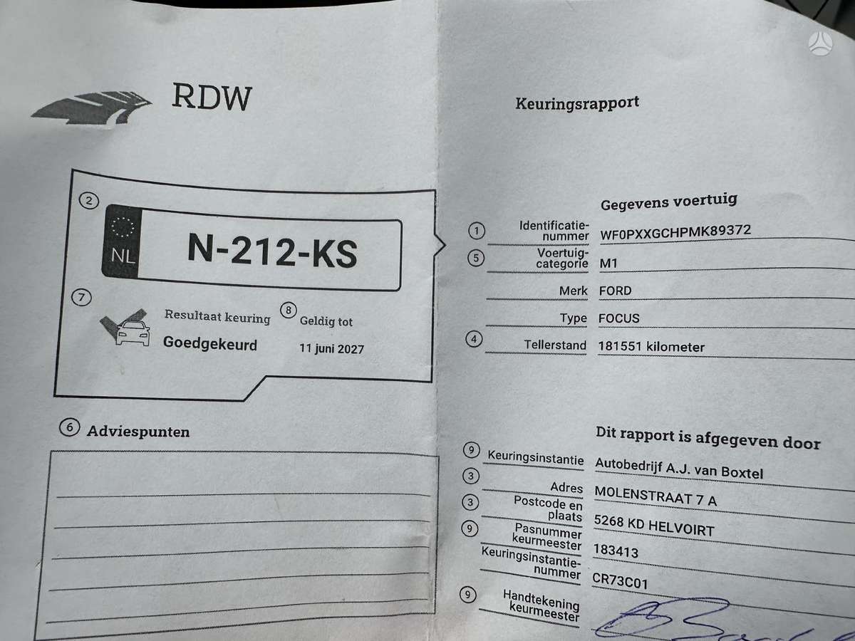 Ford Focus, 1.0 l., Универсал