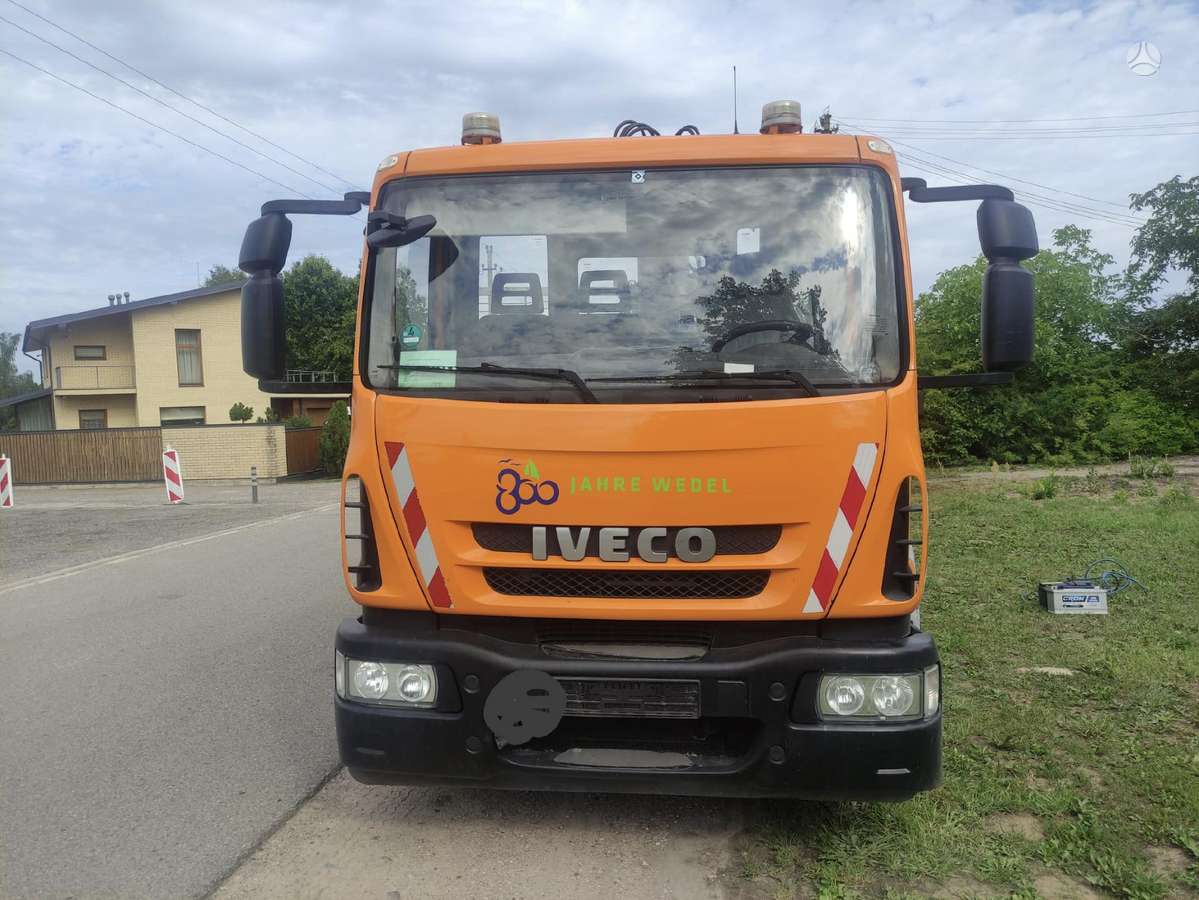 Iveco Ml120, самосвалы с краном