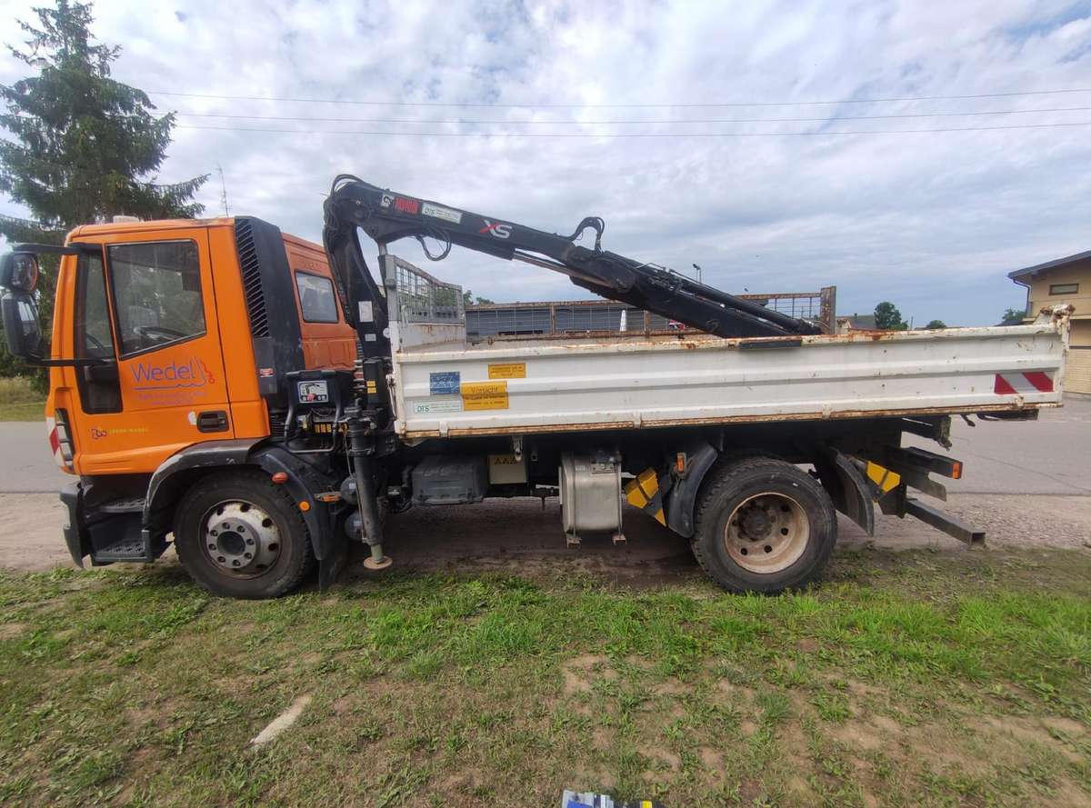 Iveco Ml120, dumpers with crane