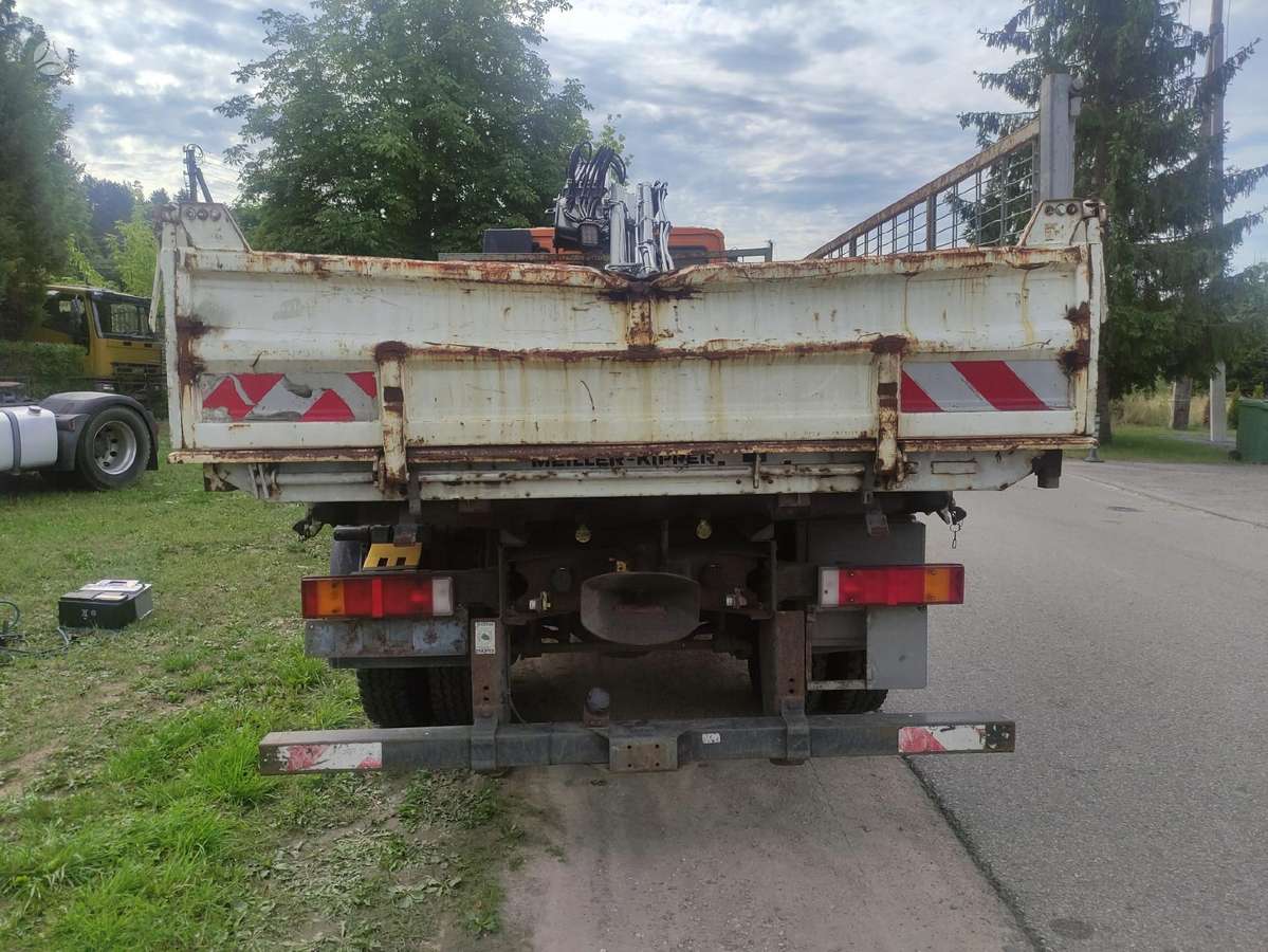 Iveco Ml120, самосвалы с краном