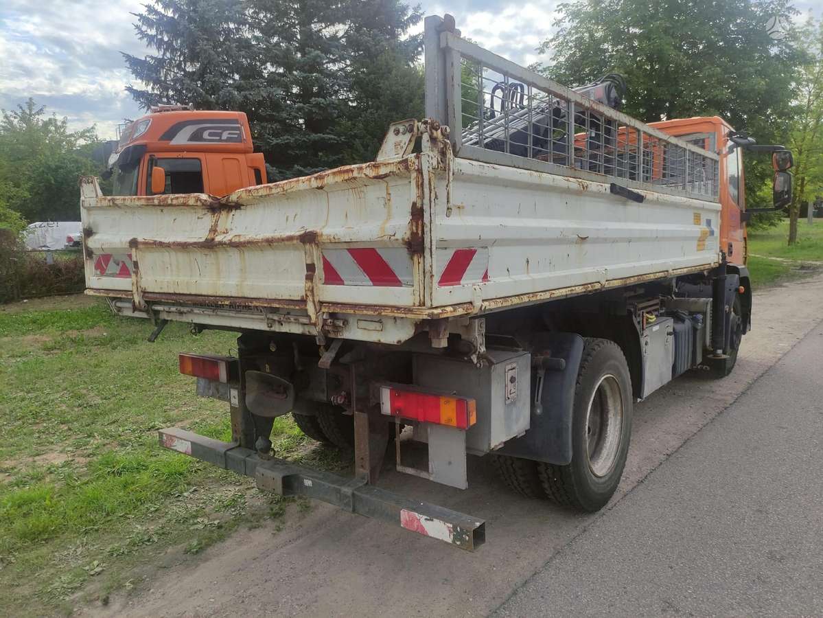 Iveco Ml120, самосвалы с краном