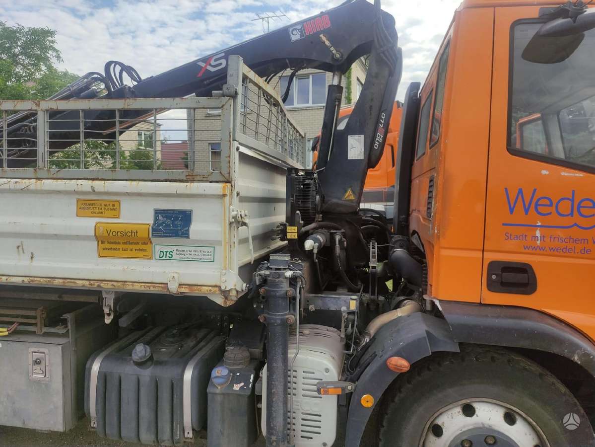 Iveco Ml120, dumpers with crane