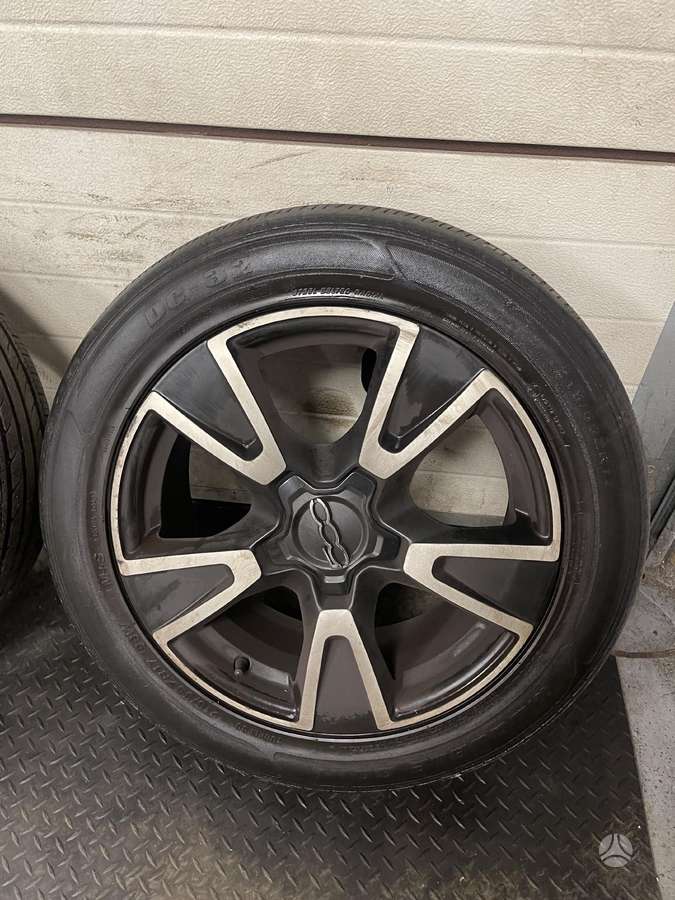 Fiat 500, light alloy, R17