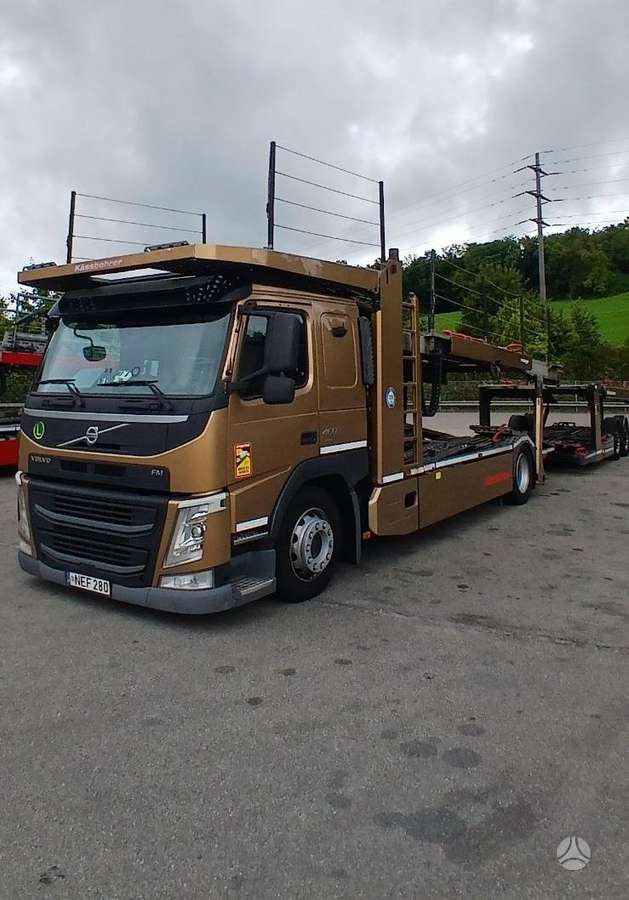 Volvo FM460 + Kassbohrer 2016, автовозы