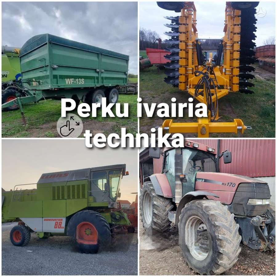 Perku Žemes ukio technika, padargus