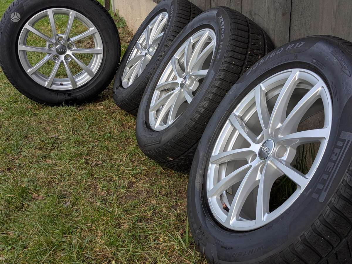 Audi Originalūs A6 A4 Vw, light alloy, R17