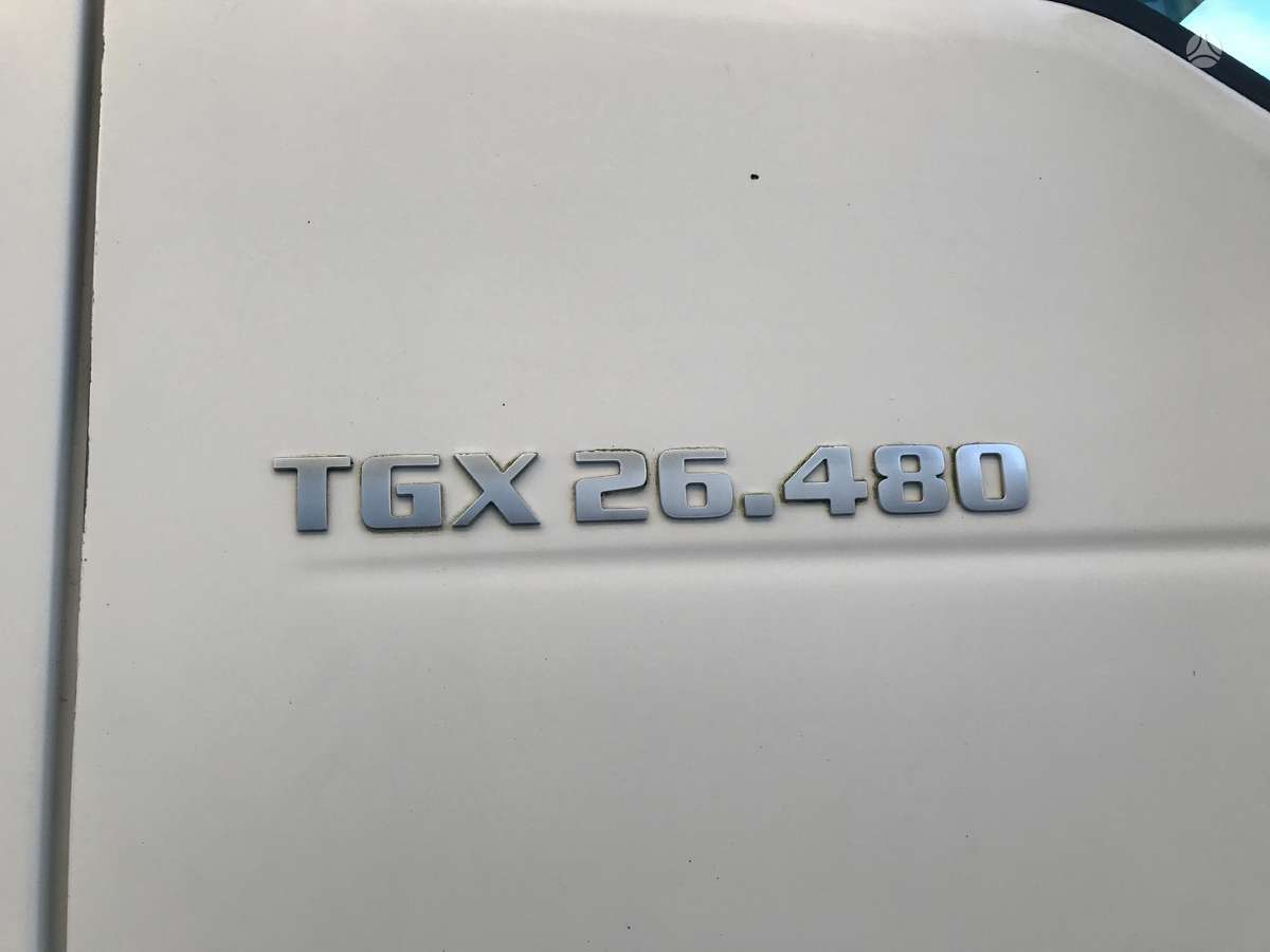 MAN TGX 26.480 dalimis, тягачи