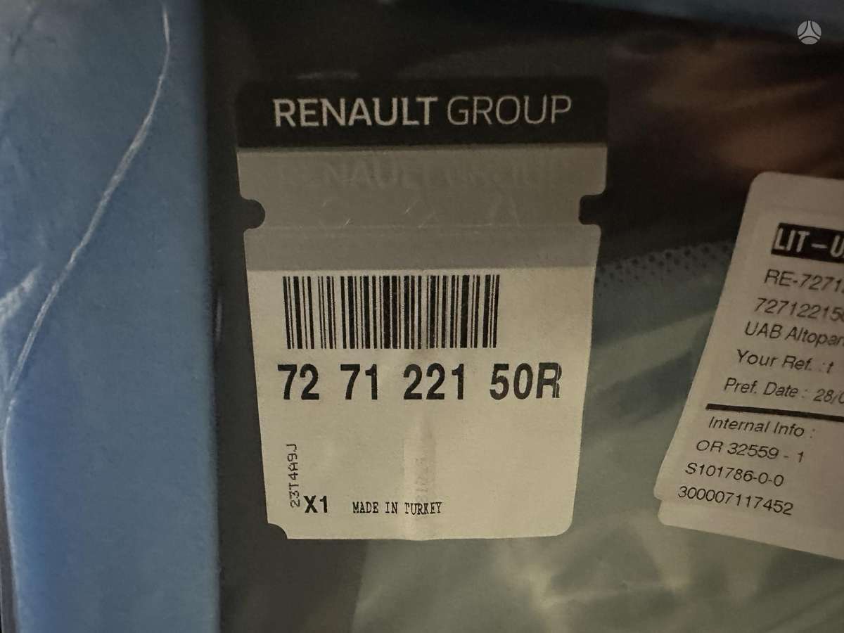 Renault Clio, 727122150R, windows