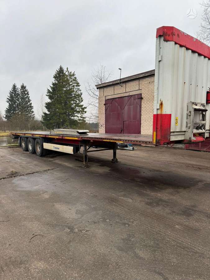 Krone SD, flatbed