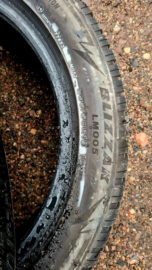 Bridgestone, winter 235/50 R19