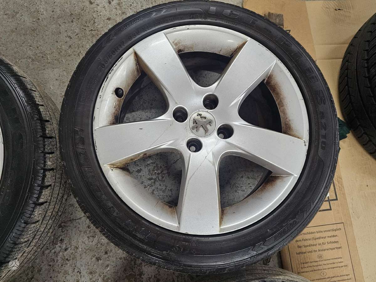 Peugeot 307 R17, light alloy, R17