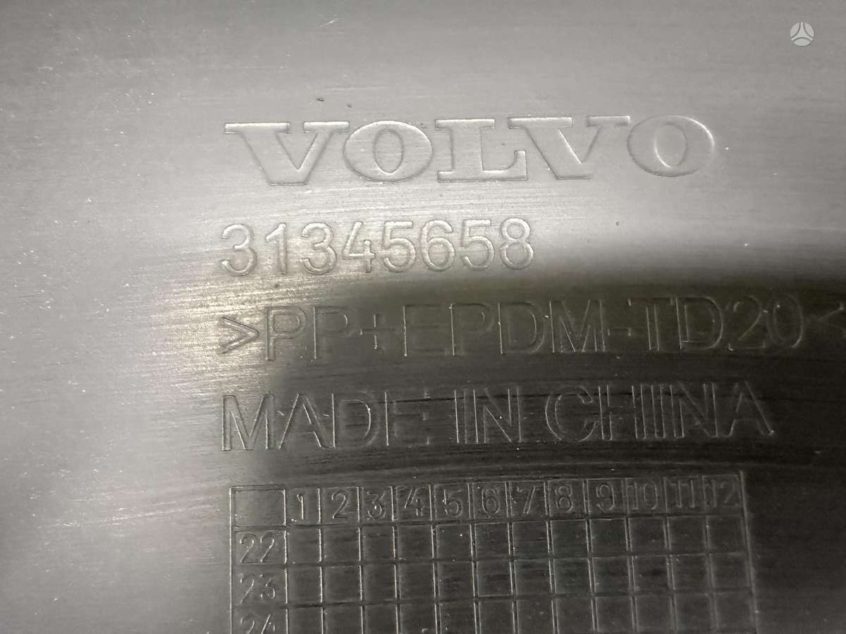 Volvo EX30, 31345658, bamperi