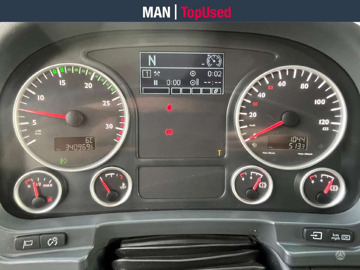 MAN 8.220 4X2 bokštelis(9291), с краном