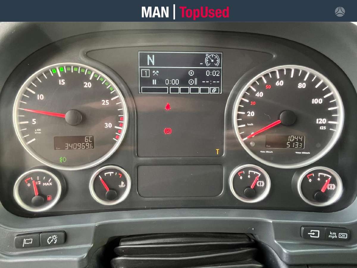 MAN 8.220 4X2 bokštelis(9291), su kranu