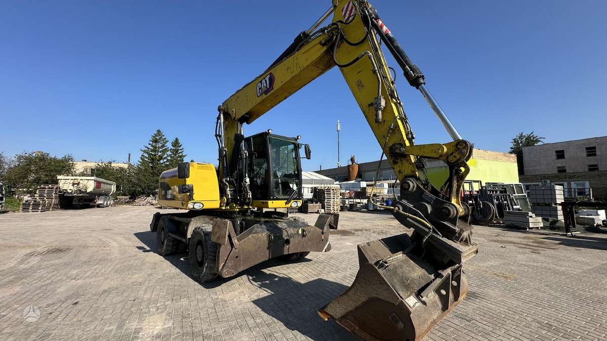 Caterpillar M315D, ekskavatoriai