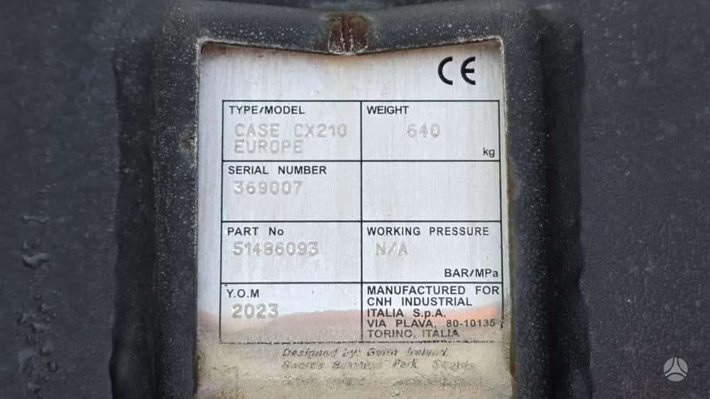 Case CX210, 750mm, ковши