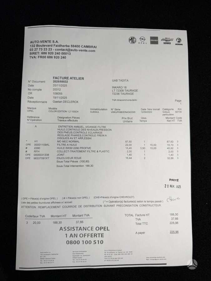 Opel Corsa, 1.2 l., hatchback