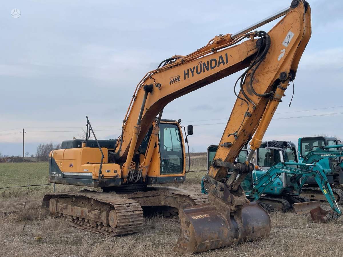 Hyundai Robex 220LC-9A, экскаваторы