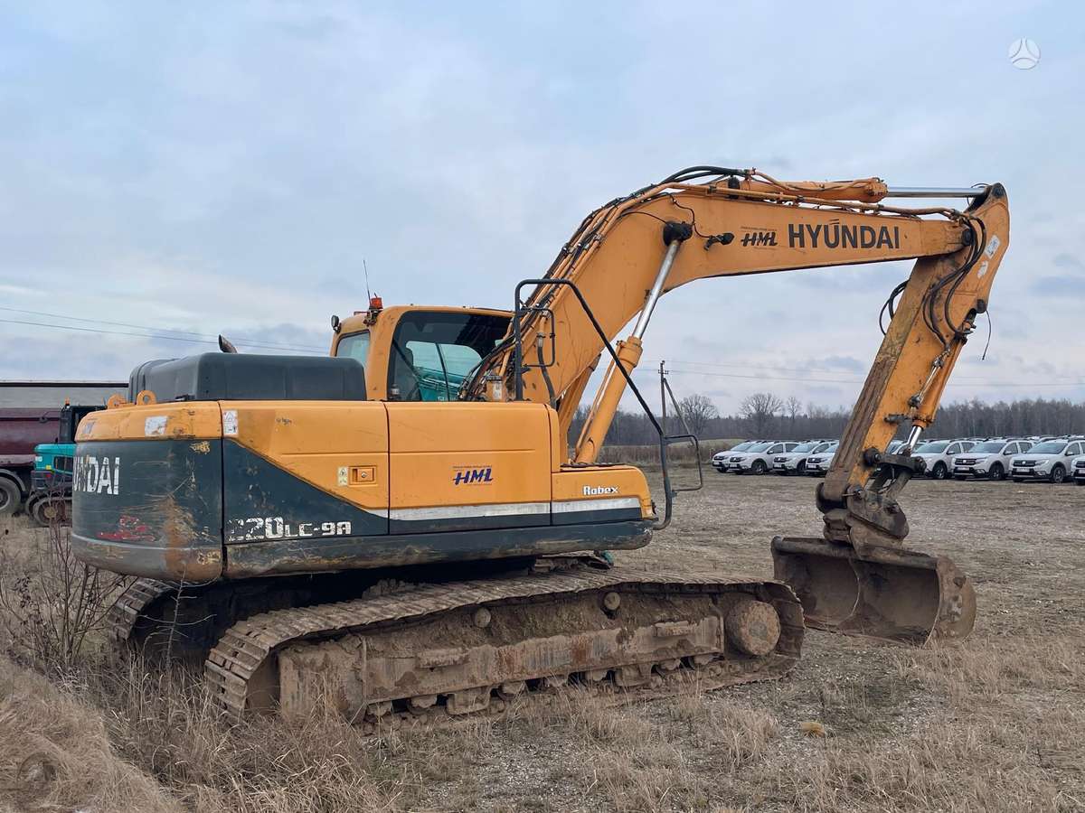Hyundai Robex 220LC-9A, экскаваторы