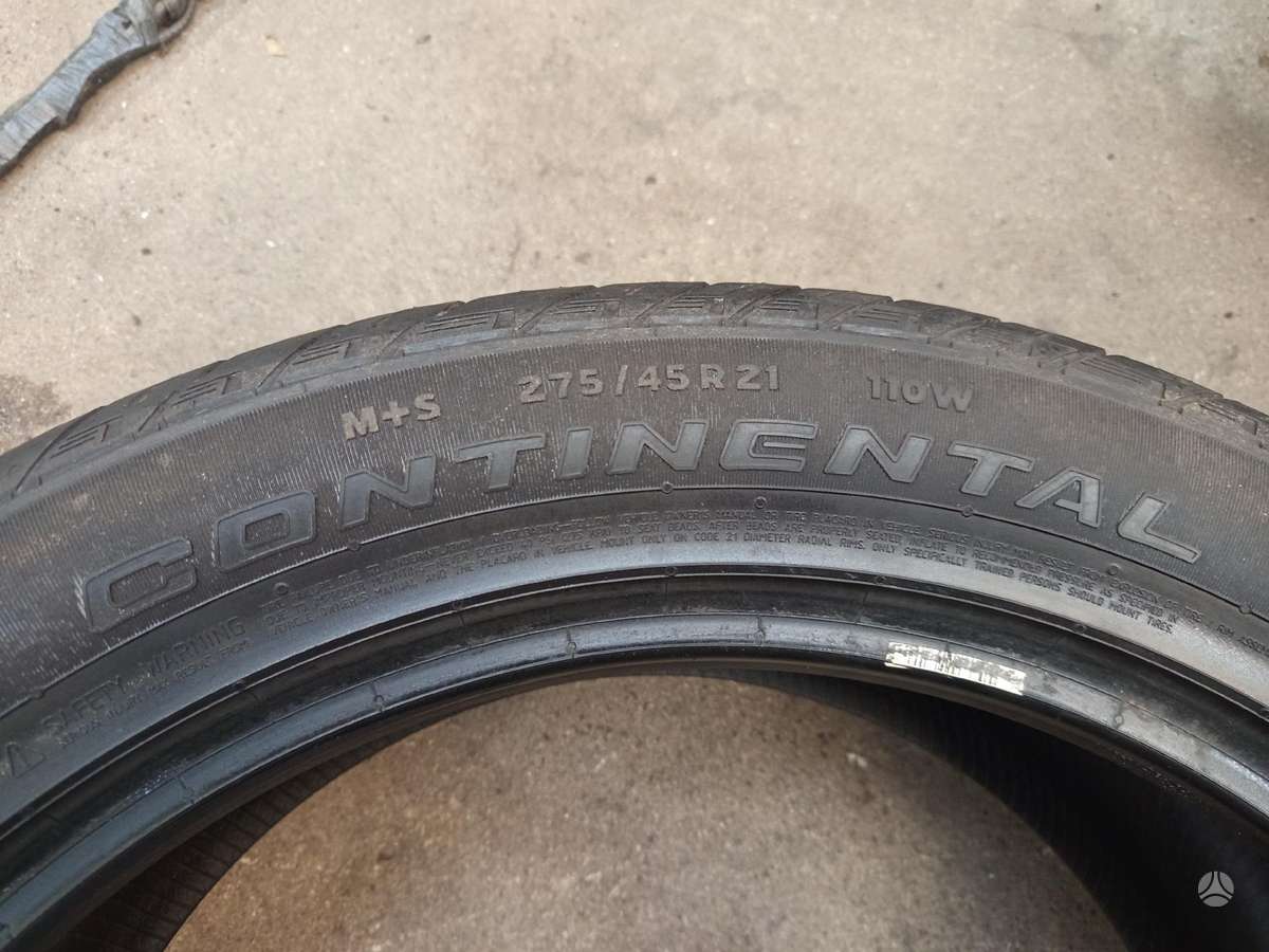 Continental, summer 275/45 R21