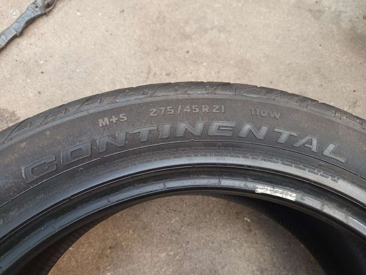 Continental, vasarinės 275/45 R21