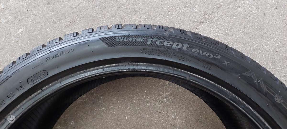 Hankook, žieminės 285/35 R21