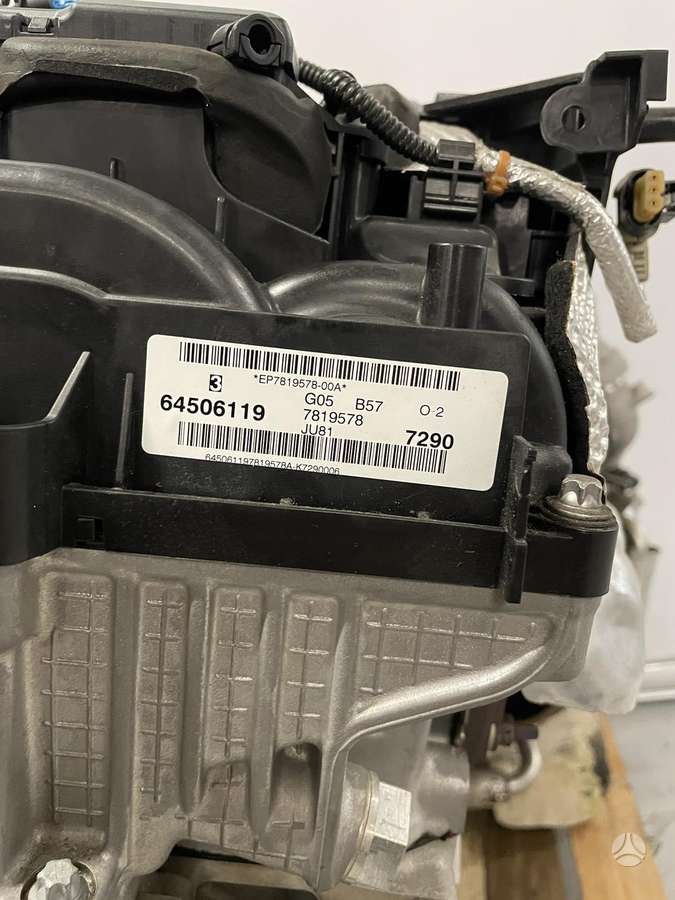 BMW X5, B57D30B, variklis