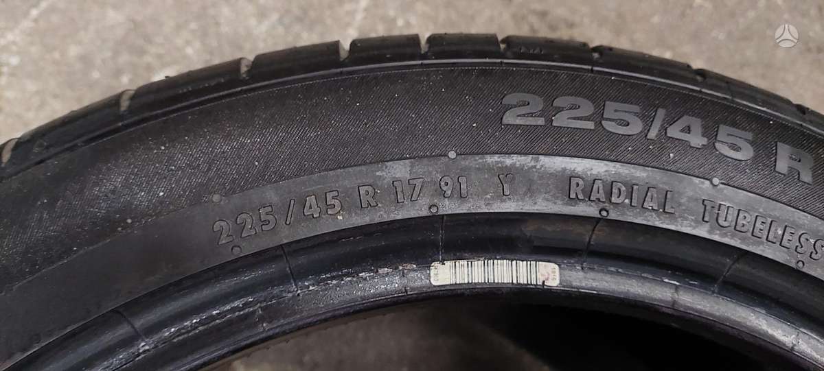 Continental, summer 225/45 R17
