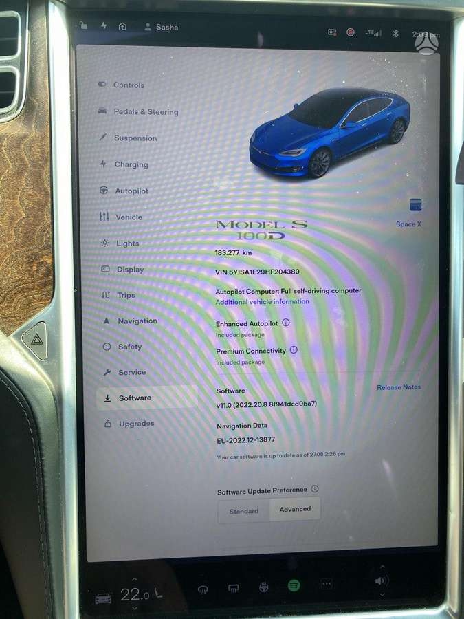 Tesla Model S, 100 кВт·ч, Хэтчбек