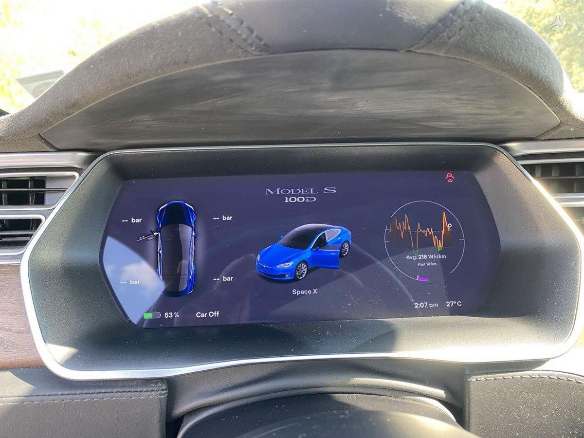 Tesla Model S, 100 kWh, hečbekas