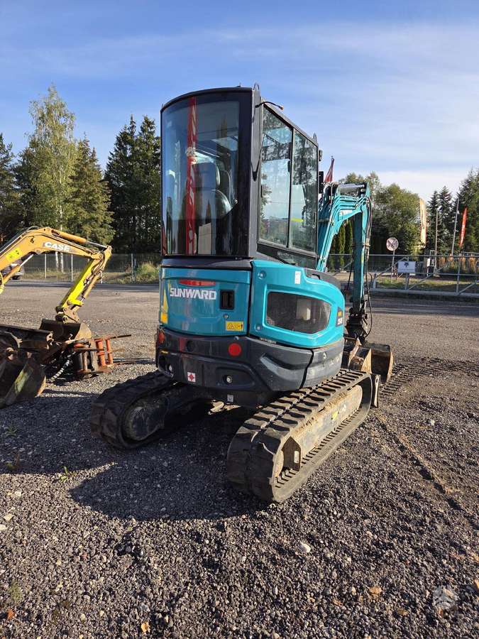 Sunward SWE25UF, mini ekskavatori