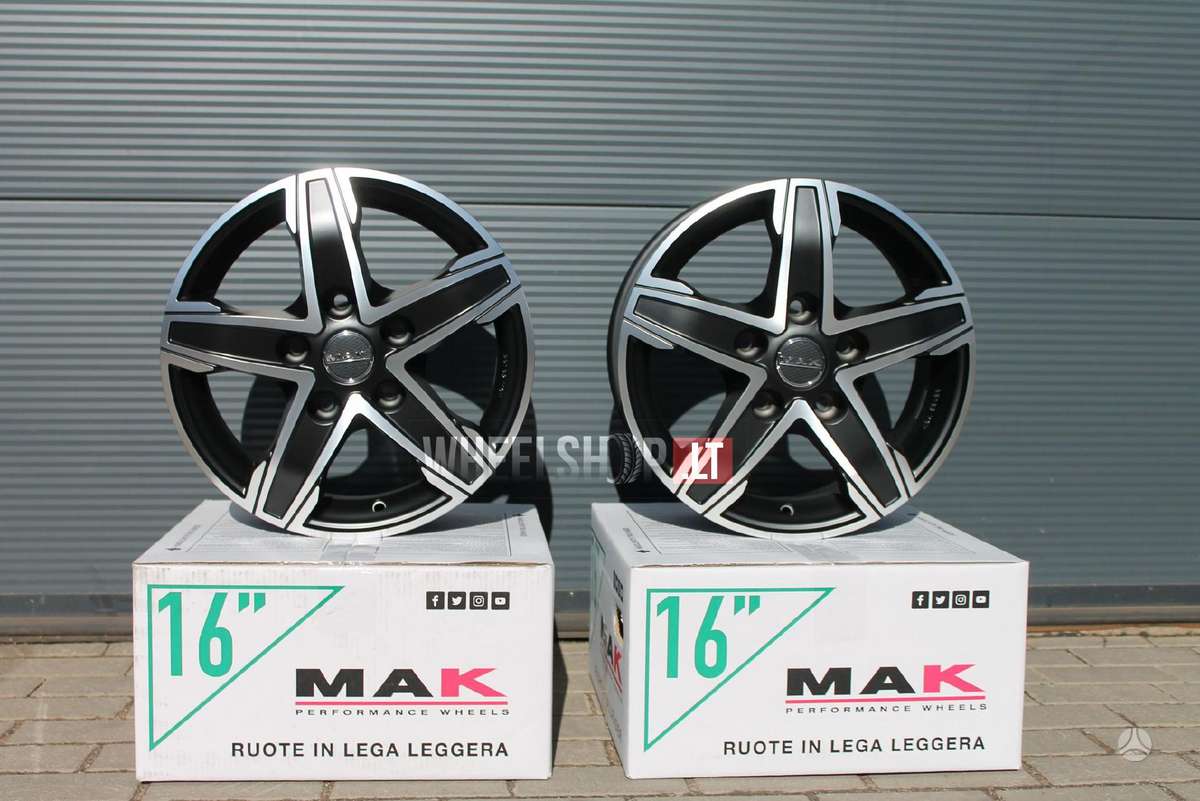 MAK Transit King5 Ice Black, light alloy, R18