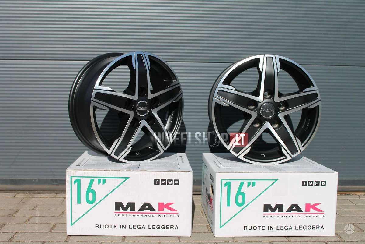 MAK Transit King5 Ice Black, light alloy, R18