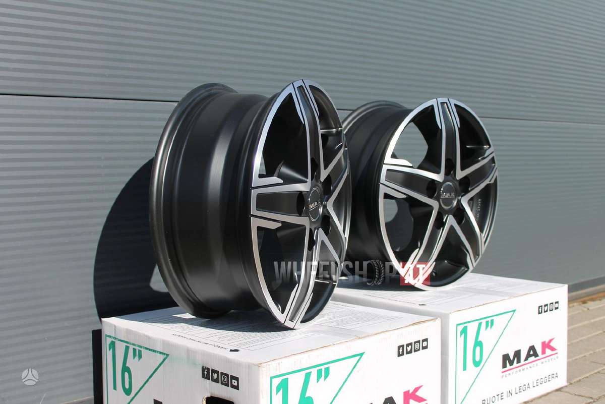 MAK Transit King5 Ice Black, легкосплавные , R18