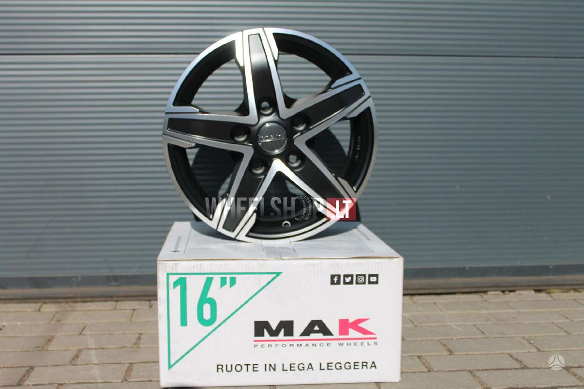 MAK Transit King5 Ice Black, light alloy, R18