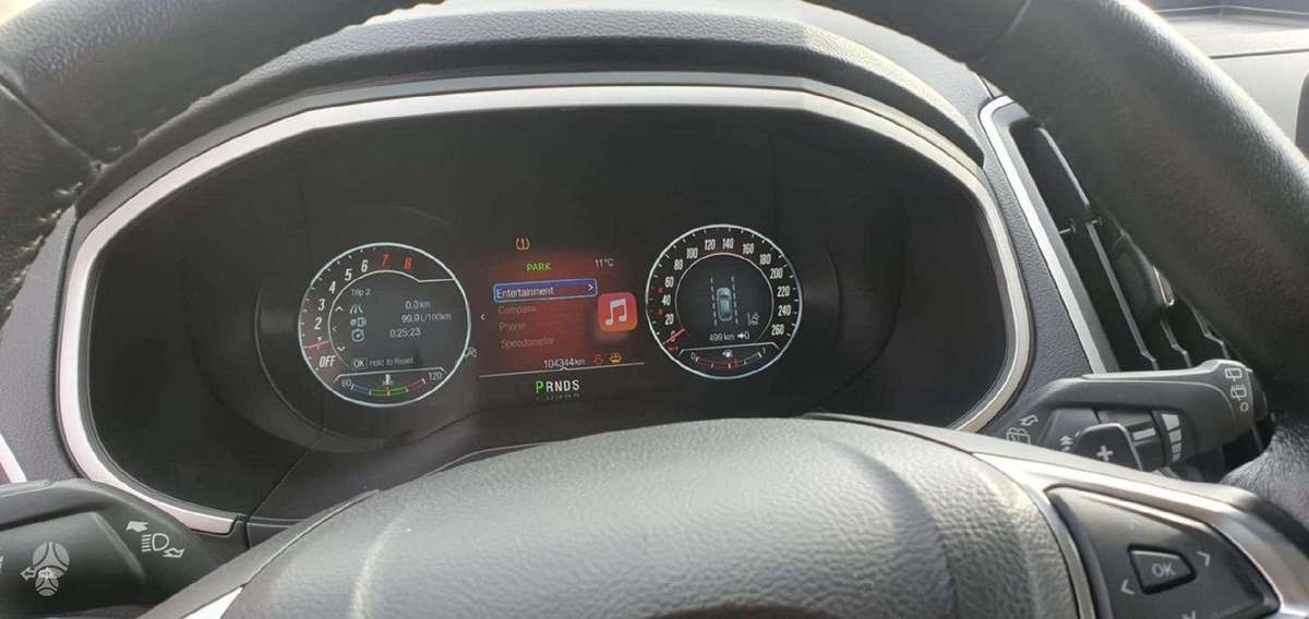 Ford Edge instrument panel