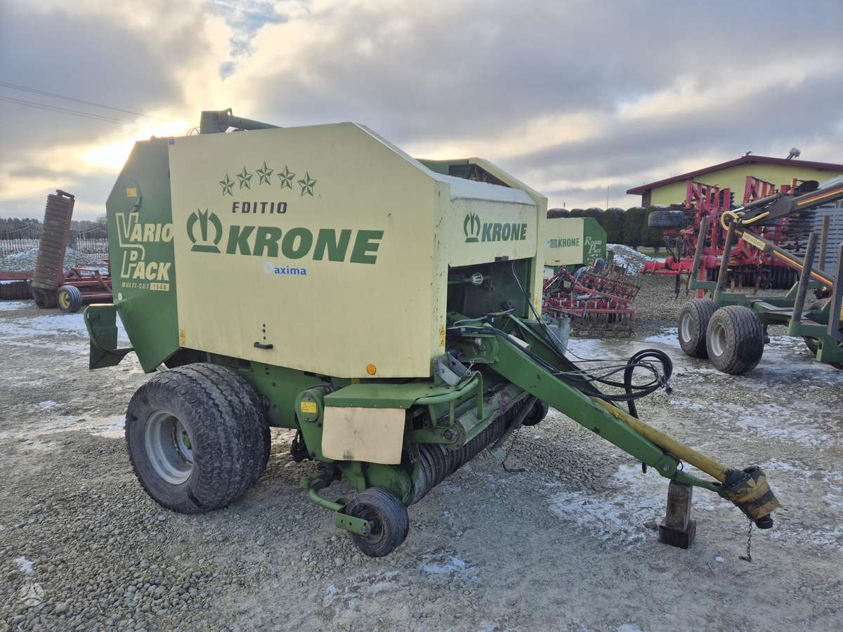 Krone 1500 Vario Pack, прессы