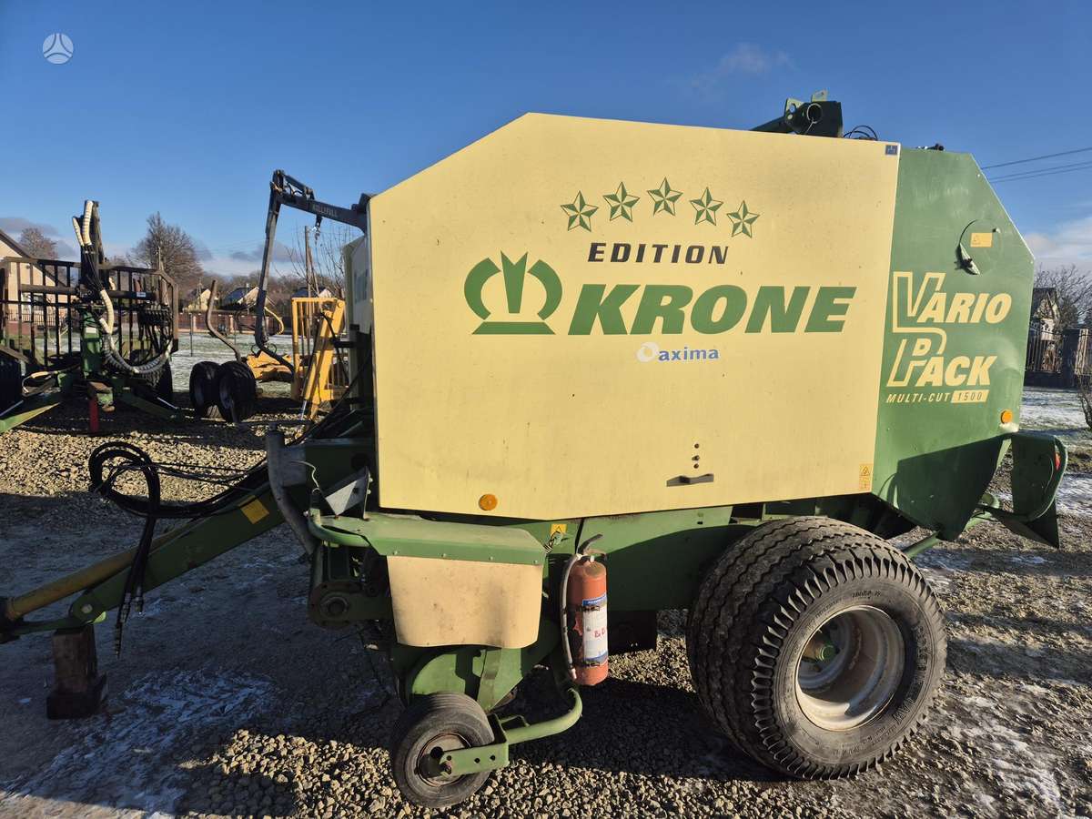 Krone 1500 Vario Pack, прессы