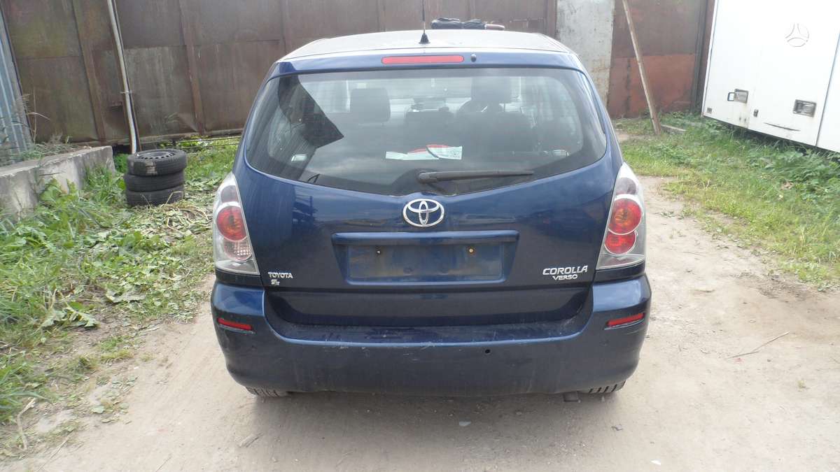 Toyota Corolla Verso rezerves daļās
