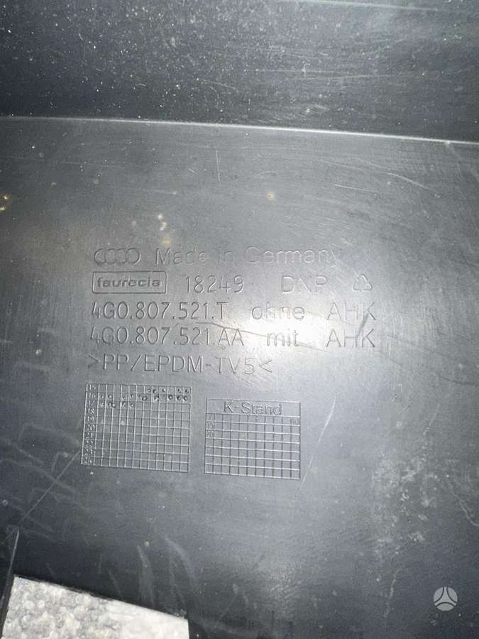 Audi A6, 4G0807521T