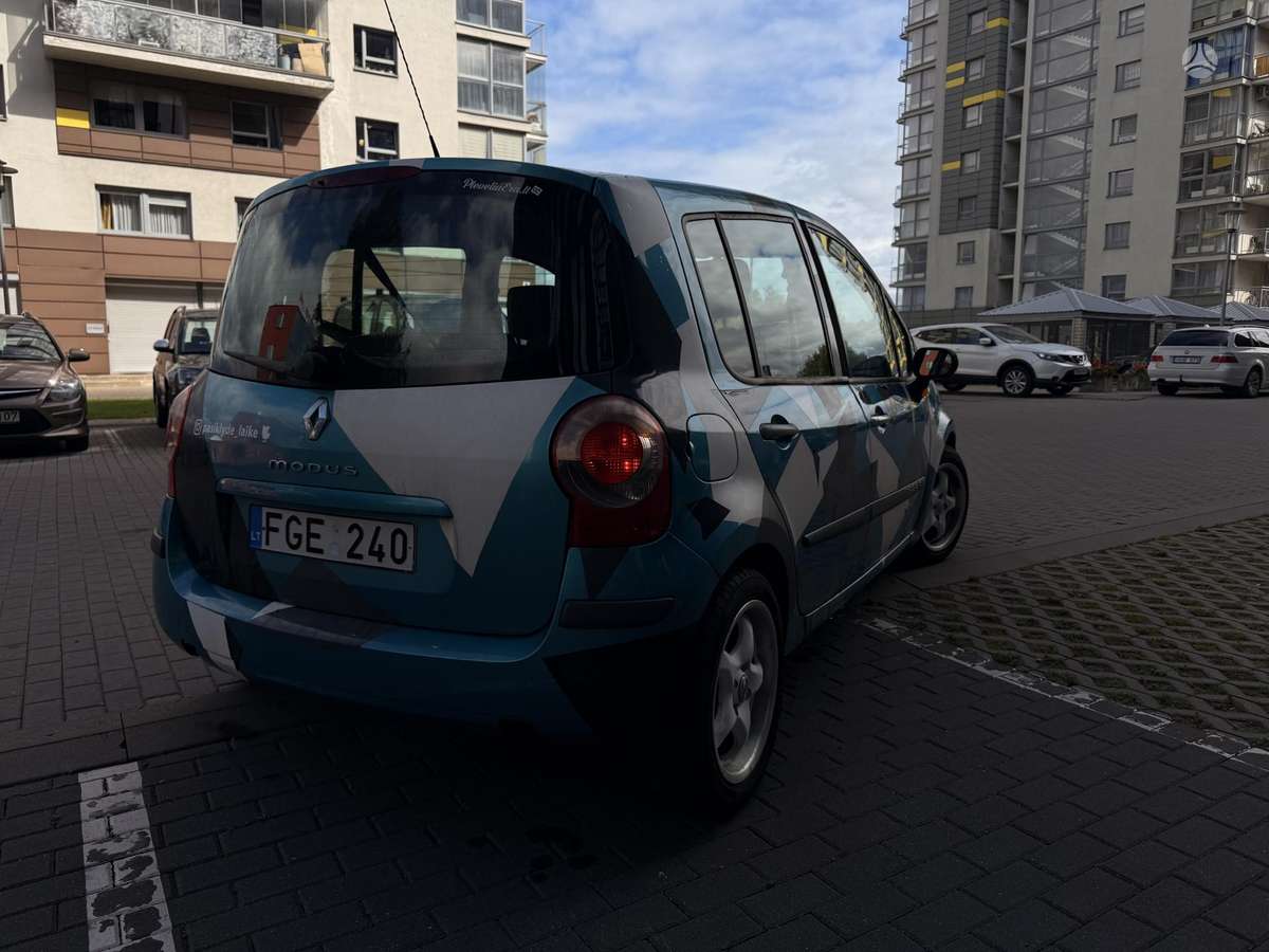 Renault Modus, 1.2 l., Хэтчбек