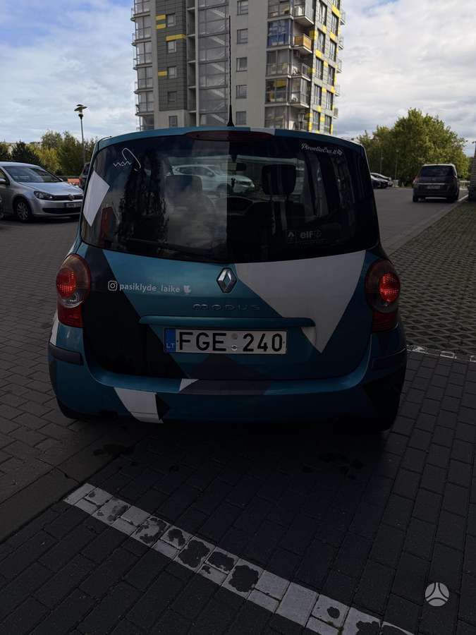 Renault Modus, 1.2 l., Хэтчбек