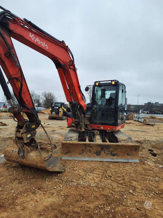 Kubota KX080-4@2, экскаваторы