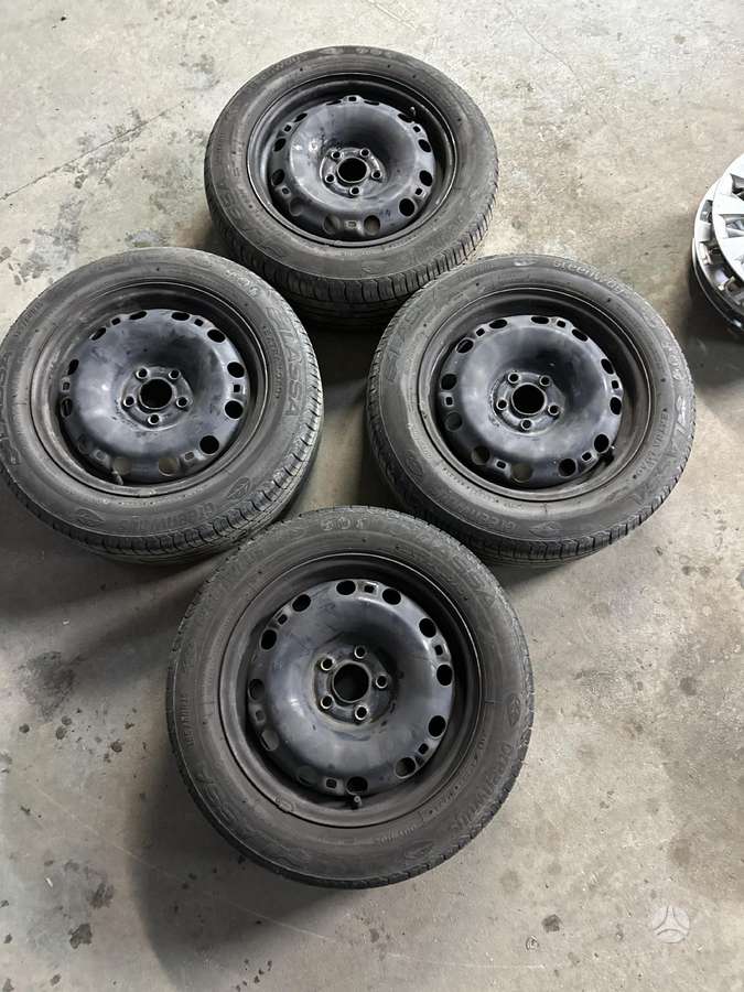 Skoda, стальные штампованные диски, R15