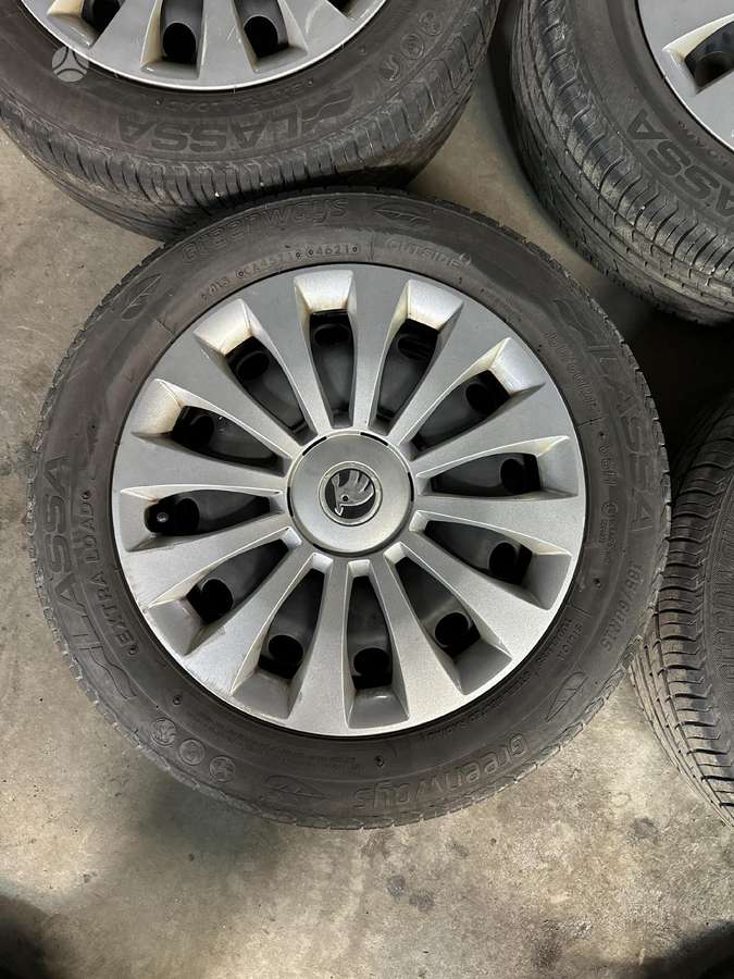 Skoda, stamped steel, R15