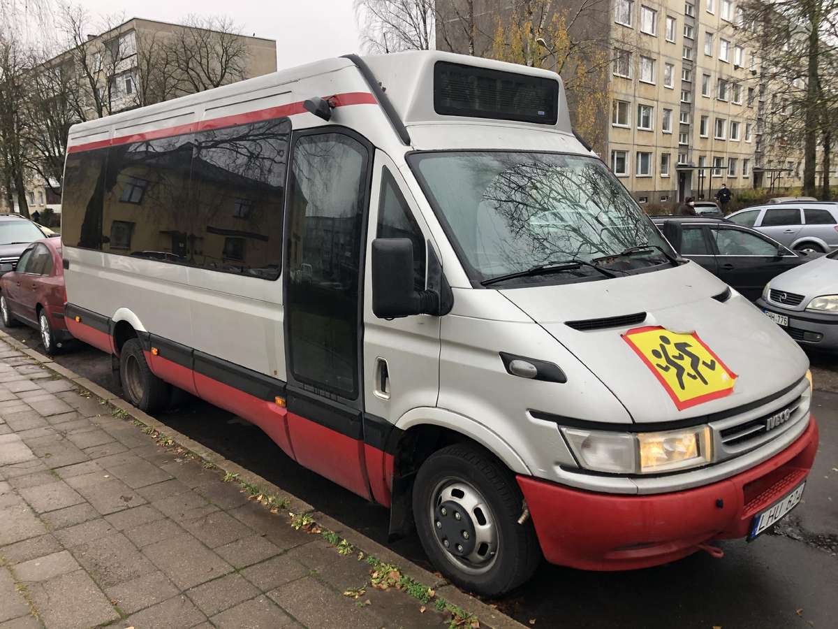 Iveco 50c17, passenger minibus