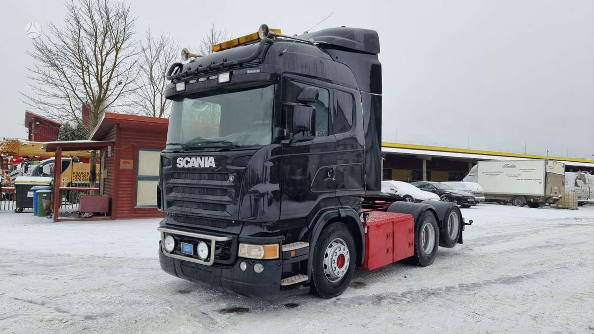 Scania R580 V8, double sleeper