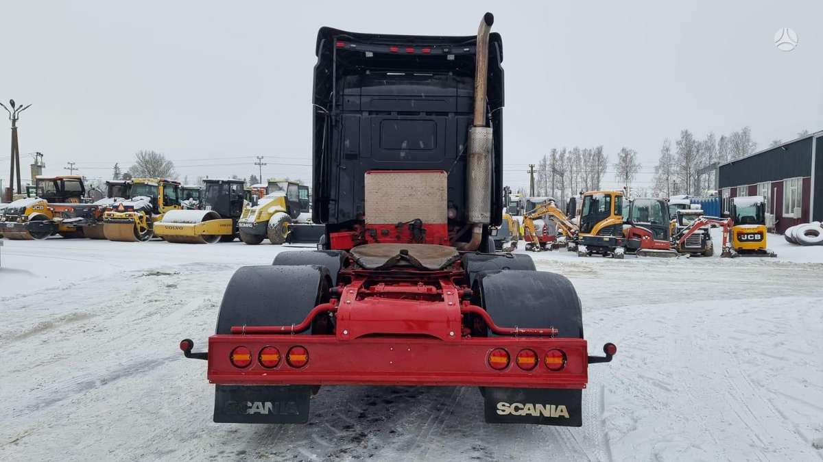 Scania R580 V8, double sleeper